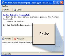 Mensagens instantâneas