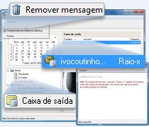 Caixa de saída